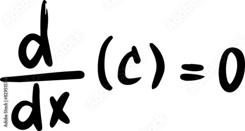 calculus rules math handwritten 