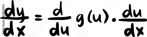 calculus rules math handwritten 