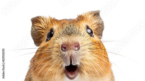 Close-Up of Rodent With Mouth Open