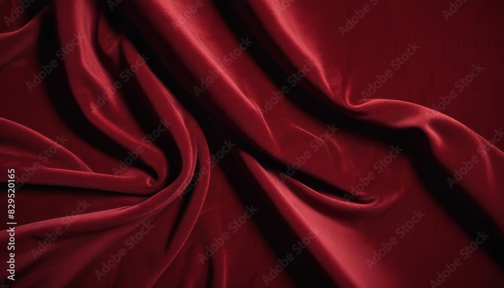 Fototapeta premium red silk background texttoimage Intricate-seamless-fabric texture blending