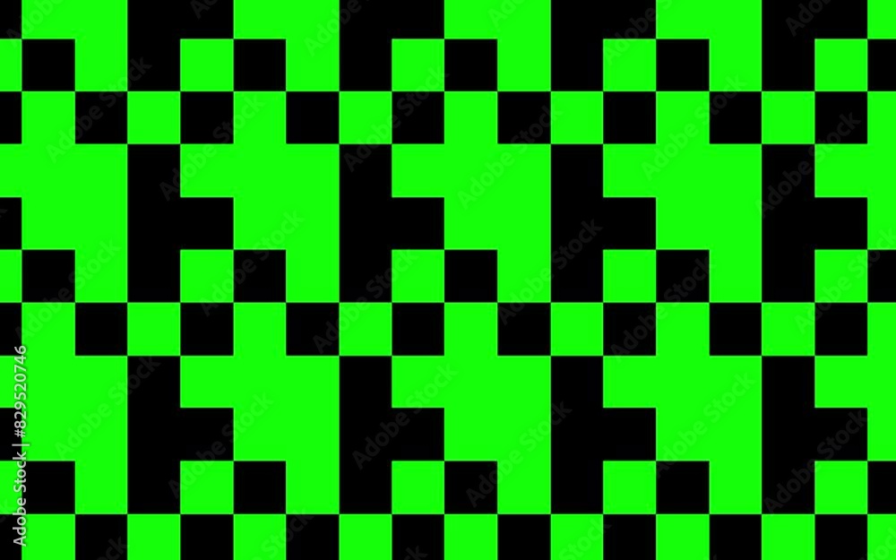 Abstract art line black and green. Abstract art line black and green.