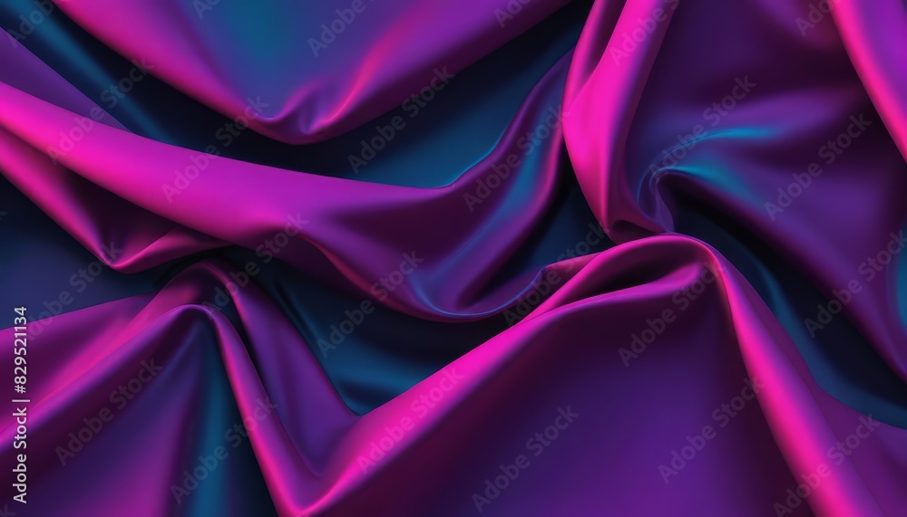 Obraz premium purple silk background texttoimage Intricate-seamless-fabric texture blending