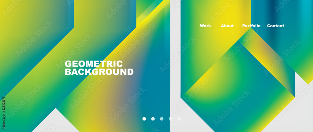 Abstract geometric shapes web design page. Vector Illustration For Wallpaper, Banner, Background, Card, Book Illustration, landing page Abstract geometric shapes web design page. Vector Illustration For Wallpaper, Banner, Background, Card, Book Illustration, landing page