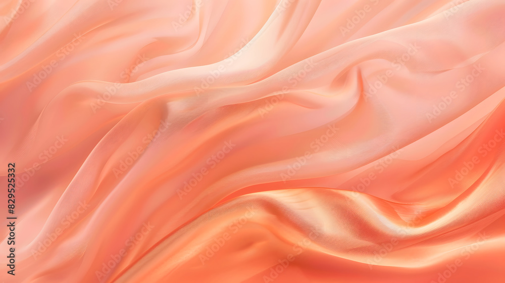 Fototapeta premium light pale coral abstract elegant luxury background peach pink shade color texture background. Generative AI.