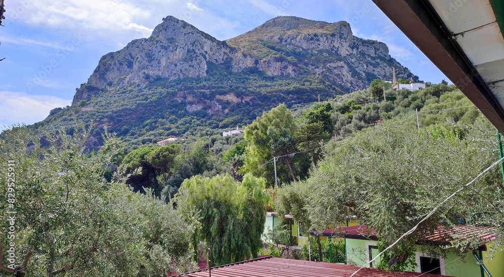 Marina del Cantone - Monte San Costanzo dal Villaggio Nettuno