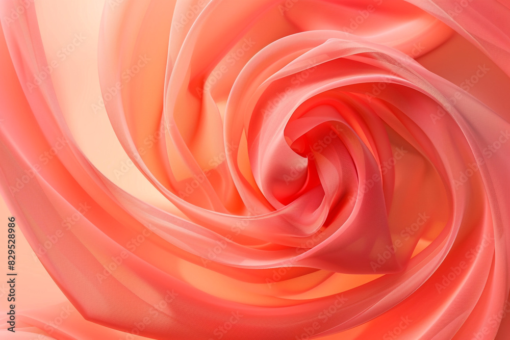 Stylish coral circular abstract backdrop for lifestyle and fashion events. Stylish coral circular abstract backdrop for lifestyle and fashion events.