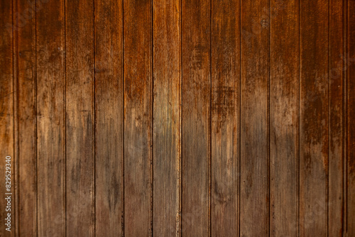 Rustic Weathered Wood Panel Texture Background - Vintage, Natural Timber Planks