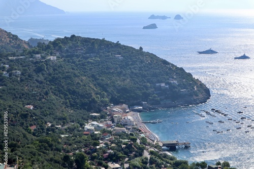 Nerano - Scorcio di Marina del Cantone dal sentiero per Ieranto photo