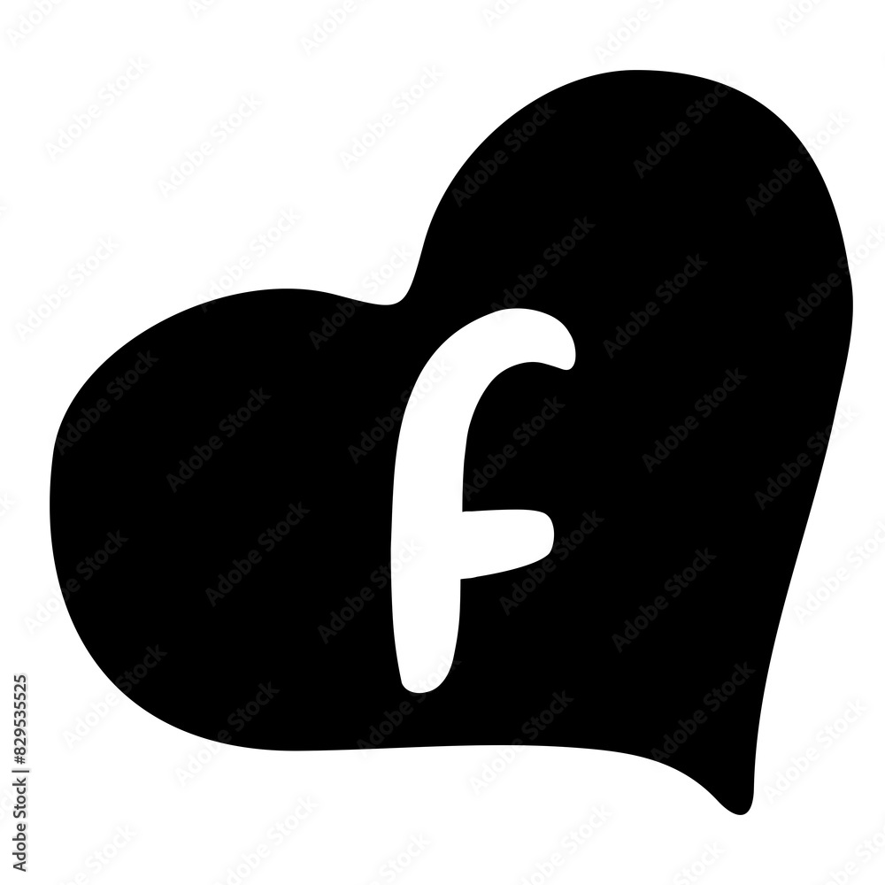 Heart Silhouettes A-Z for Valentine's Day Heart Silhouettes A-Z for Valentine's Day