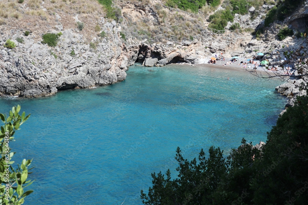 Ieranto - Baia Piccola dalla ex Italsider