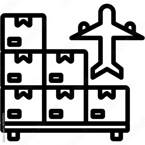 Air Cargo Icon