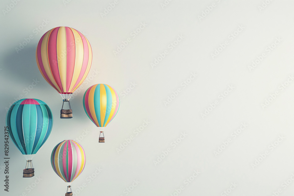 a group of hot air balloons a group of hot air balloons