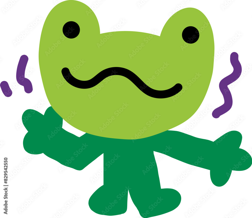 Obraz premium 개구리