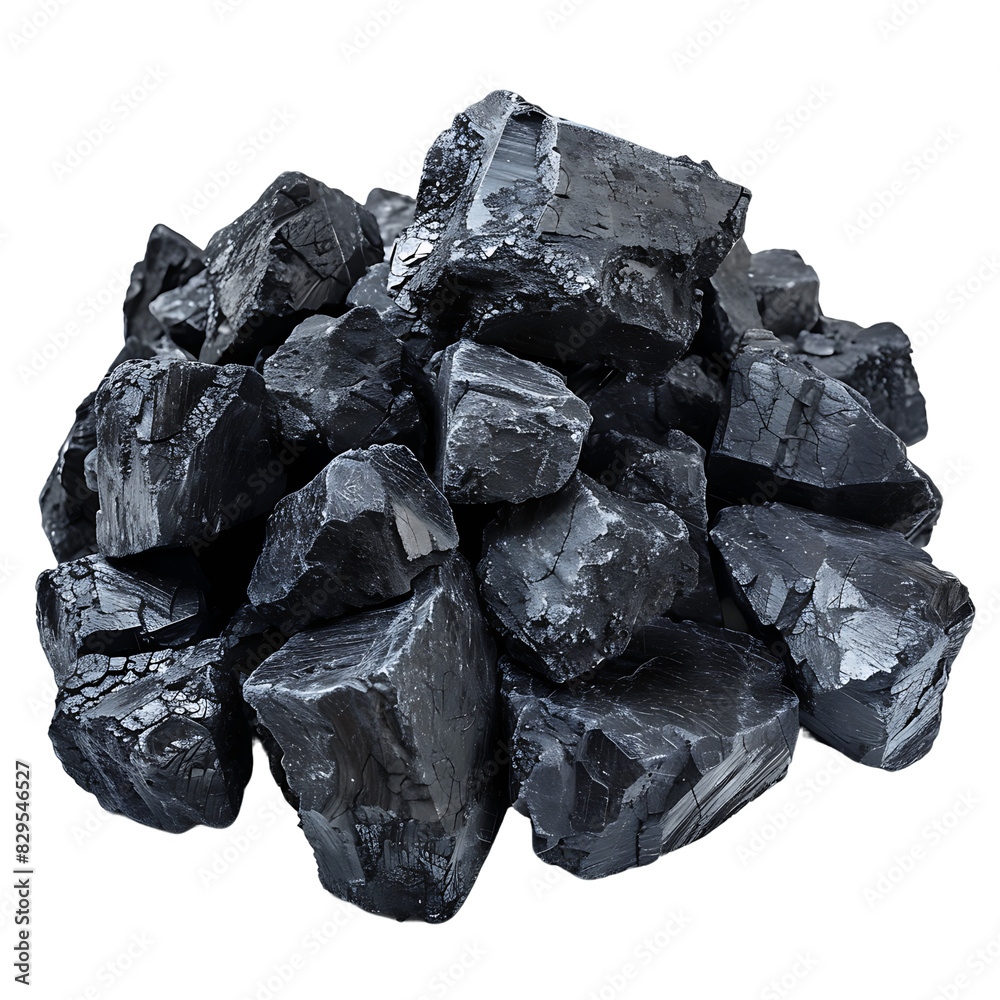 Seamless Black Coal Pile Cut Outs Stock Assortment Seamless Black Coal Pile Cut Outs Stock Assortment