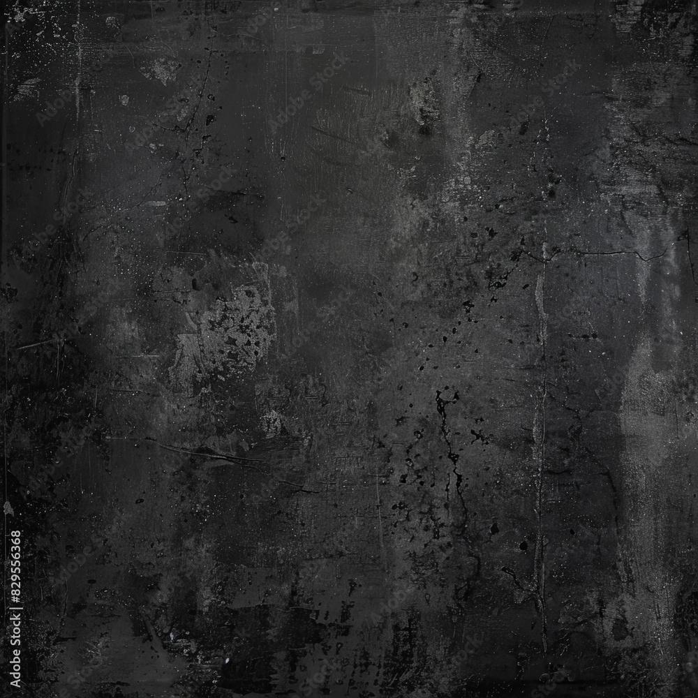 Obraz premium Dark Gray Grunge Texture with Right Copyspace for Halloween