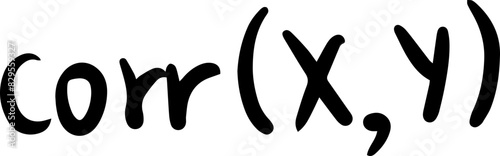 probability and statistics symbols handwritten