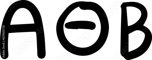 math set theory symbols handwritten