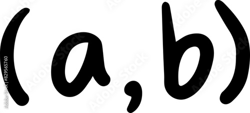 math set theory symbols handwritten