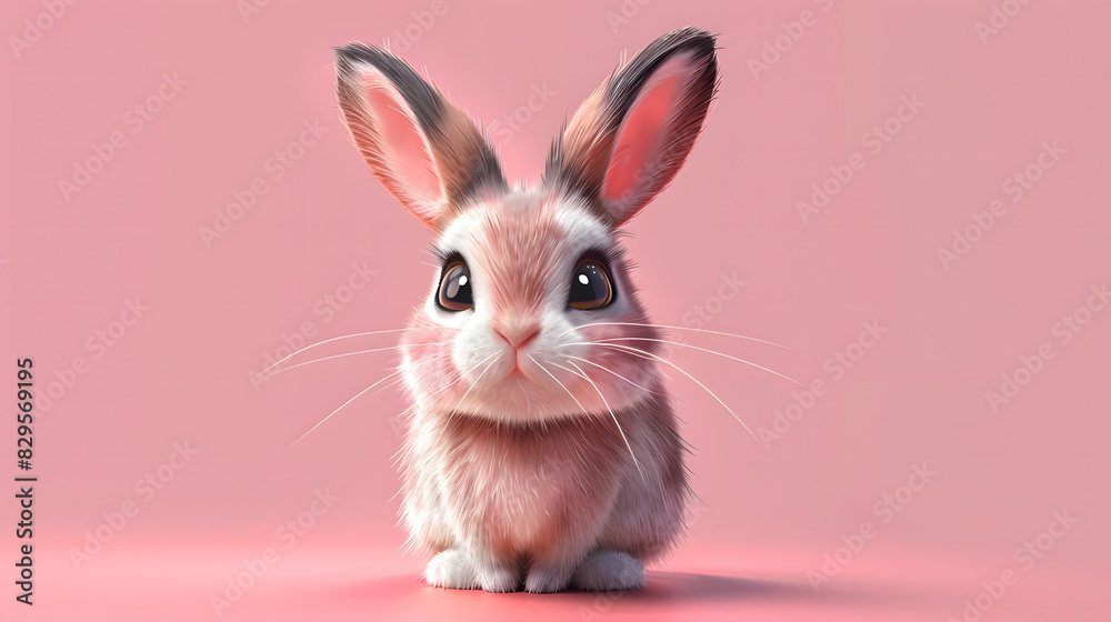 Cute cartoon bunny 
