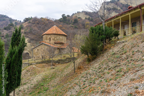 Church and monks' residence. Shio-mgvime monastery. photo