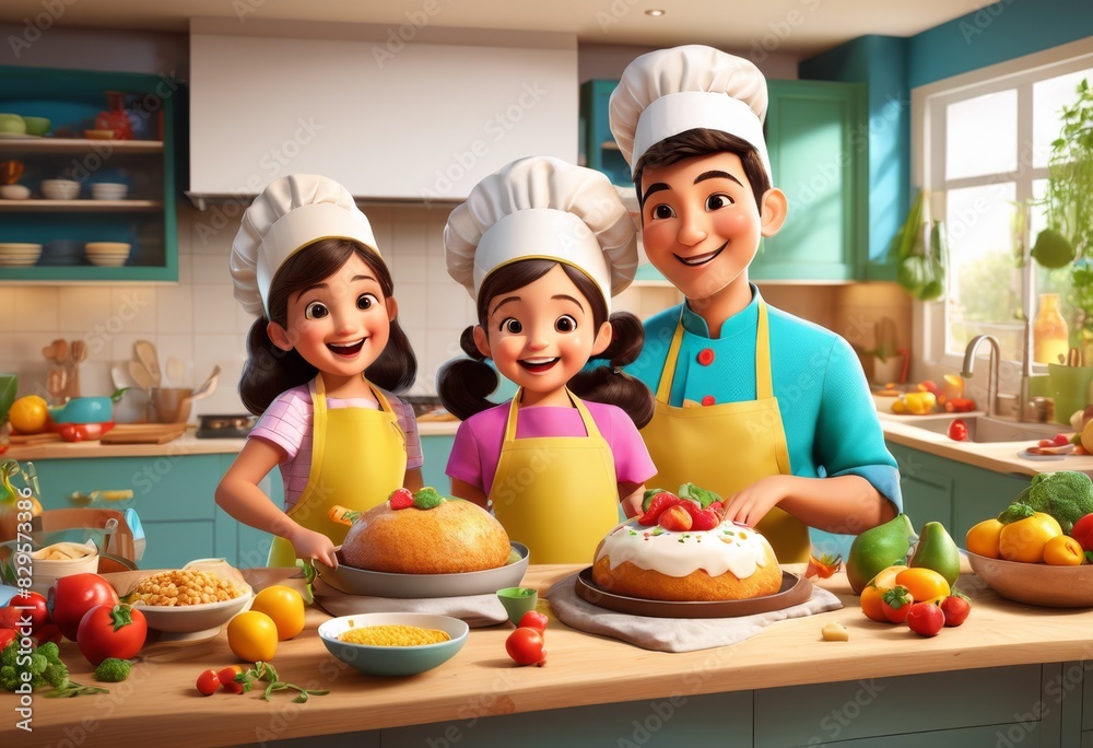 fun family cooking time children making delicious meals together kitchen, baking, food, parents, recipes, utensils, ingredients, healthy, culinary, chef fun family cooking time children making delicious meals together kitchen, baking, food, parents, recipes, utensils, ingredients, healthy, culinary, chef