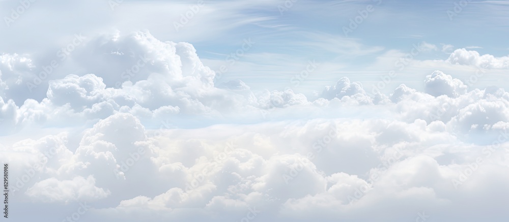 Cloudy weather with air movements in the sky captured in a copy space image Cloudy weather with air movements in the sky captured in a copy space image