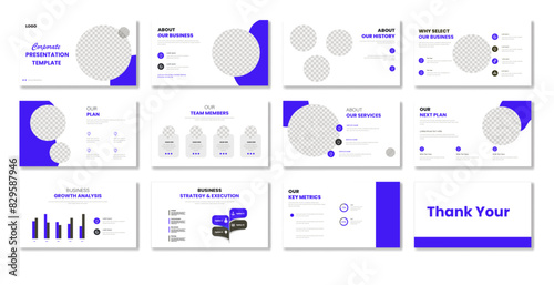 Teal Business Presentation Layouts business presentation modern creative