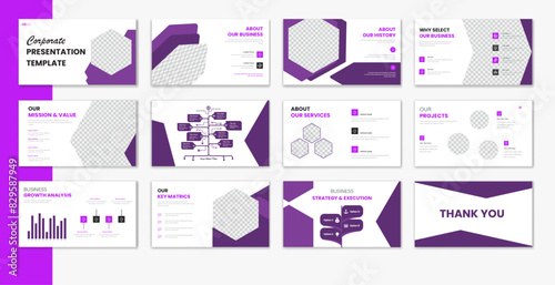 Teal Business Presentation Layouts business presentation modern creative