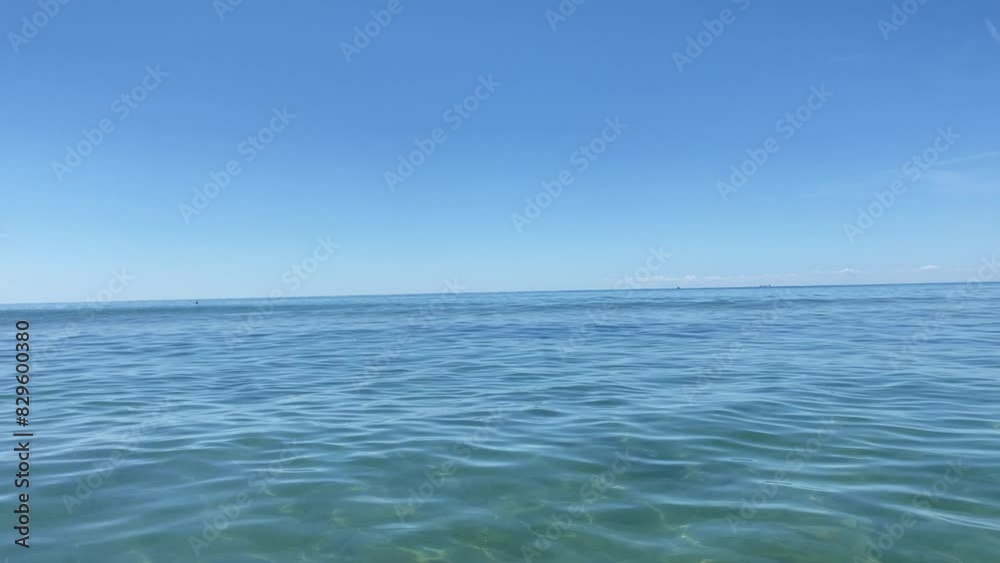 Scenic Mediterranean Sea View in Oropesa del Mar, Spain