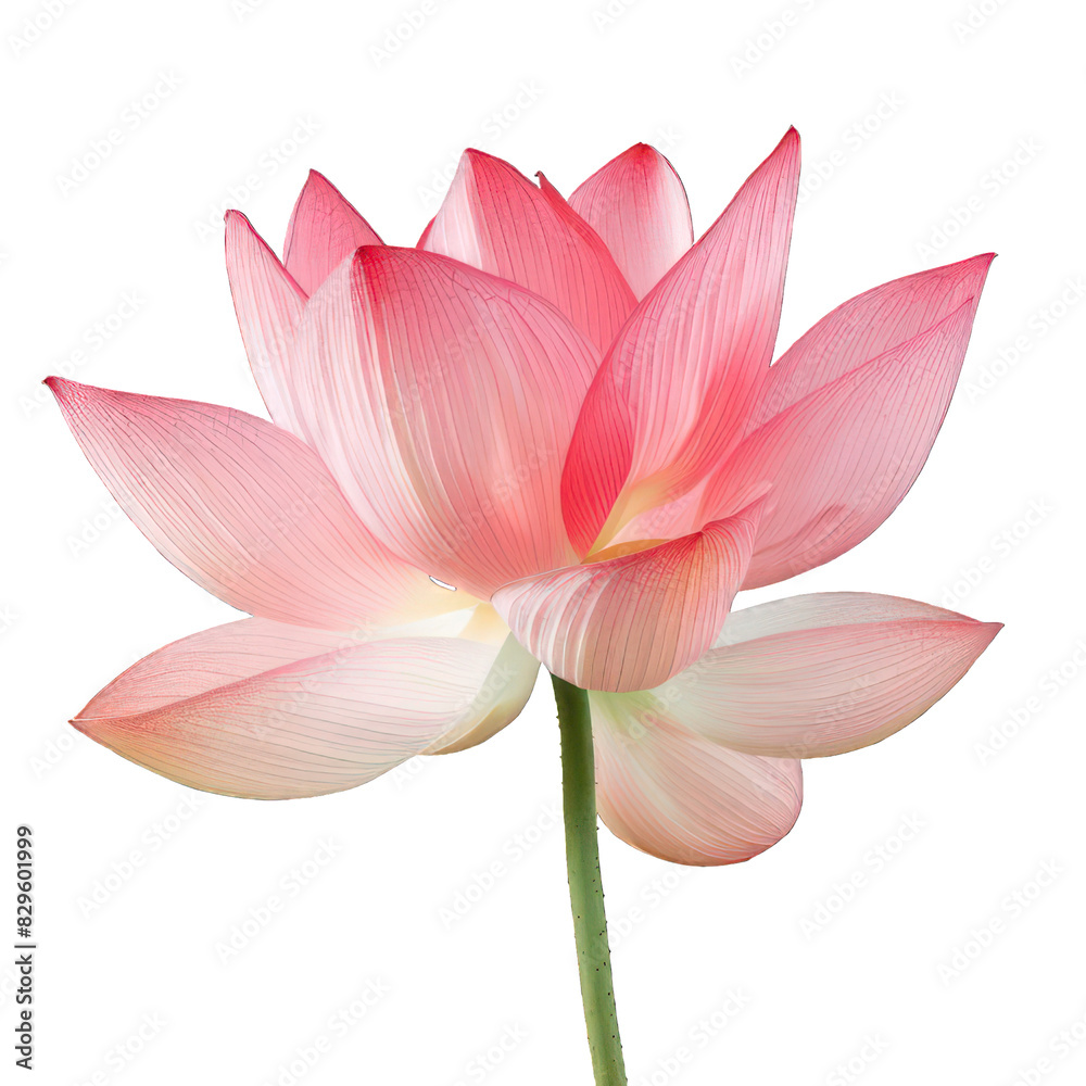 side view of lotus transparent isolated on white PNG side view of lotus transparent isolated on white PNG