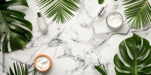 cosmetology, face care product, minimalism, photo of stock, place of the text light color, mockup template