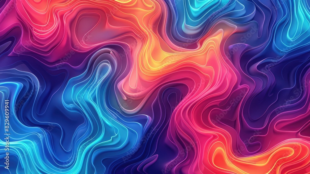 Vibrant Wave Pattern Background Vibrant Wave Pattern Background