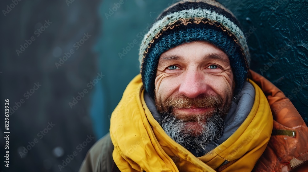 Happy Young Shelter Worker A Portrait of Compassion and Giving Happy Young Shelter Worker A Portrait of Compassion and Giving