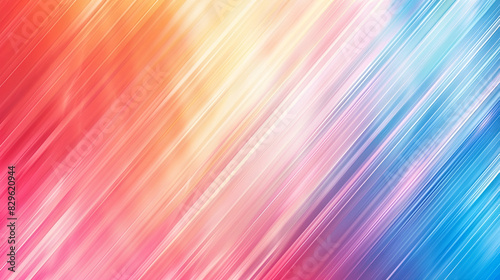 Bright colored blurred brushstrokes as multicolored flashes for an abstract background ,diagonal lines background or backdrop with mulberry , pastel gray and medium purple colors