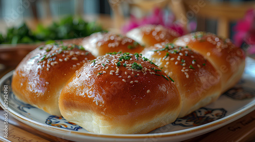 delicious grilled buns