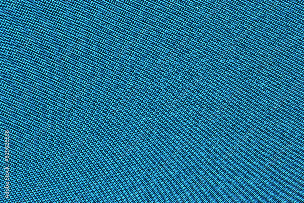 Teal color cotton jersey fabric texture as background Teal color cotton jersey fabric texture as background