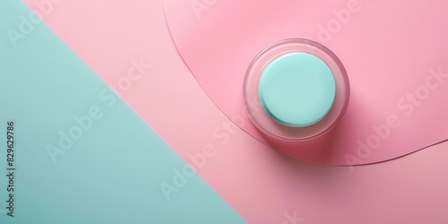 cosmetology, face care product, minimalism, photo of stock, place of the text