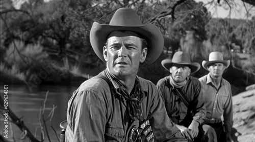 From classic John Wayne films to modern remakes the club members debate the merits of each and every cowboy movie. photo