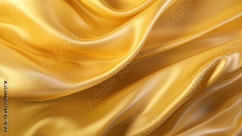 soft satin fabric texture luxurious shiny that is abstract silk cloth background with patterns soft waves beautiful © wiparat