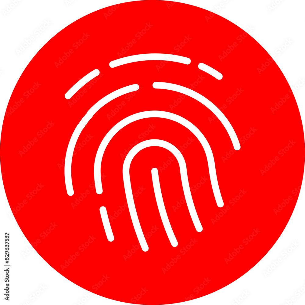 Verified Line White Circle Red Icon Design Verified Line White Circle Red Icon Design
