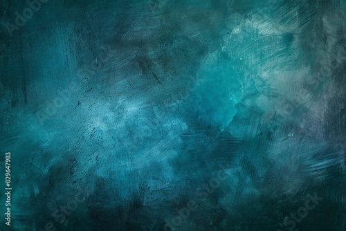 Dark blue canvas grungy background or texture - Generative Ai. Beautiful simple AI generated image in 4K, unique. photo