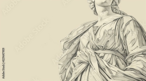 Biblical Illustration: Scripture Alteration Warning, Protecting Prophecy Words, Divine Caution, Beige Background, Copyspace