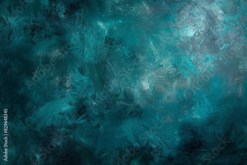 Dark blue canvas grungy background or texture - Generative Ai. Beautiful simple AI generated image in 4K  unique.