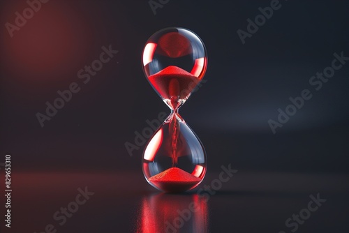 Red Sand Hourglass photo