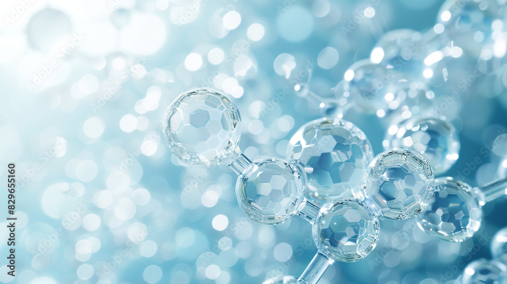 abstract background of crystal molecules abstract background of crystal molecules