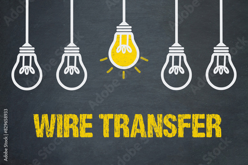 Wire Transfer	 photo