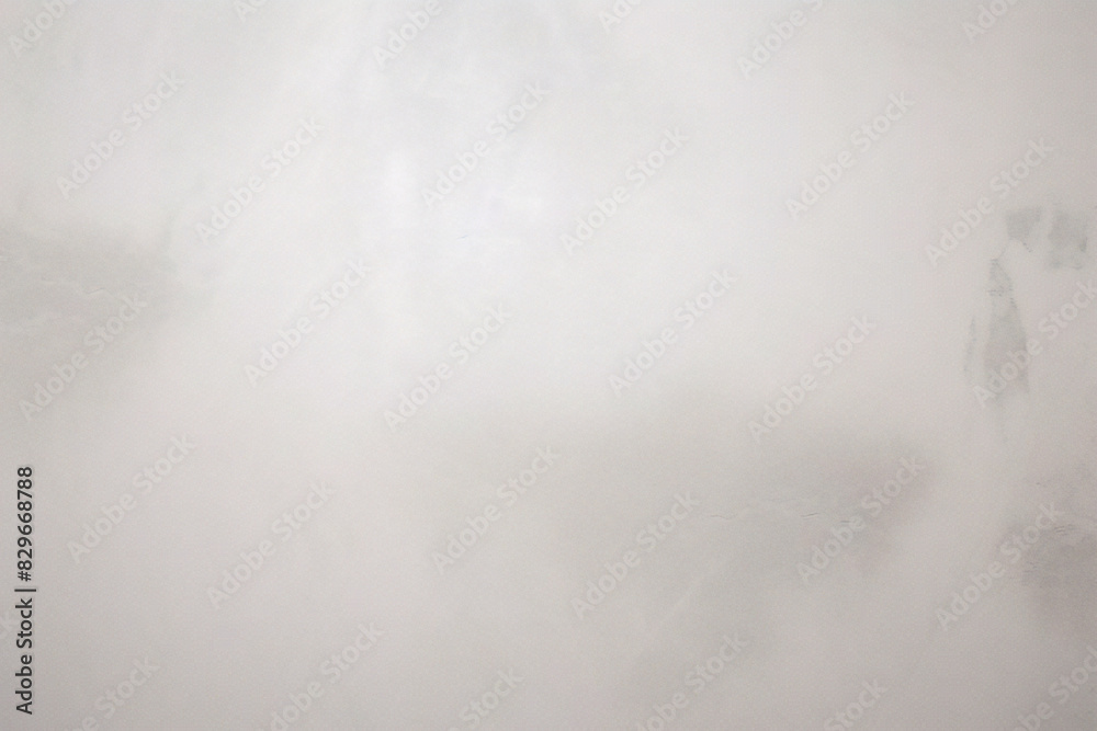 Naklejka premium Vintage distressed old photo light leaks, film grain, dust and scratches transparent texture overlay with vignette border. Dirty gritty grunge analog 8k 16:9 retro effect background with copy space.