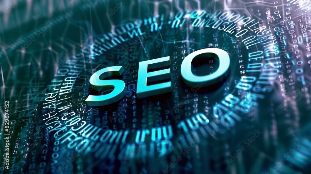 Scritta SEO illuminata con led Scritta SEO illuminata con led