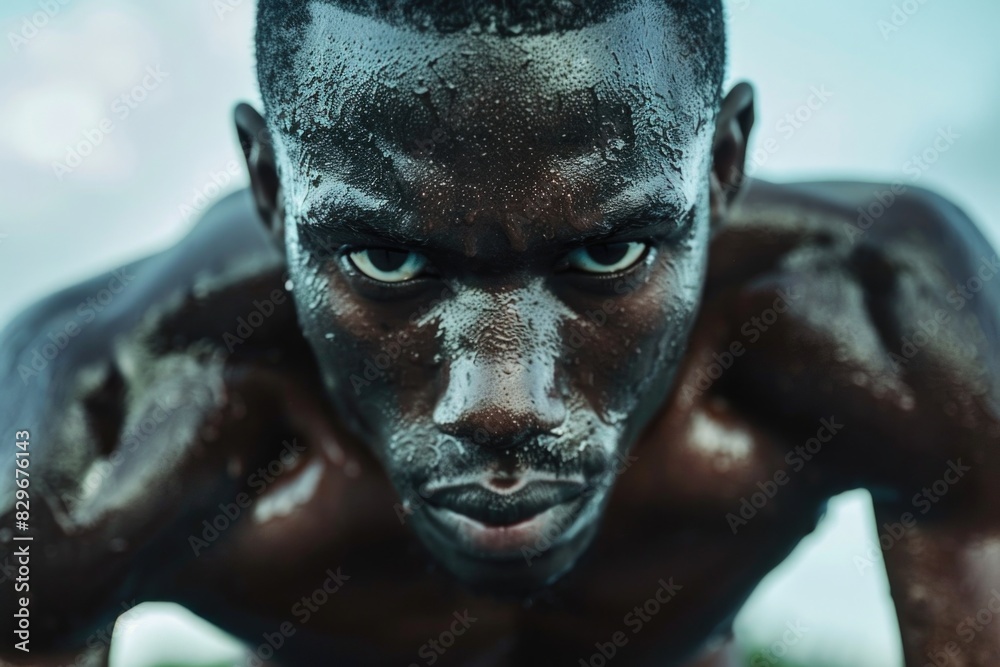 Close-up shot of a person surfing, perfect for sports and travel concepts Close-up shot of a person surfing, perfect for sports and travel concepts