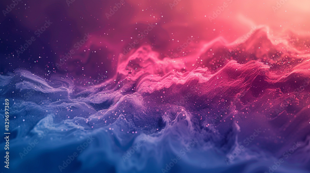 Fototapeta premium A mesmerizing fusion of gradient transitions and subtle noise textures forming a captivating backdrop for creative projects.